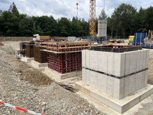 Fertigungsschritte Bohrkeller und Wassermanagement