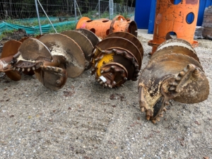 Vorbereitung der Standrohrbohrung