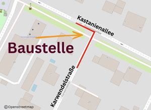 Ab November 2026 erweitert die IEP in der Kastanienalle das Fernwärmenetz.